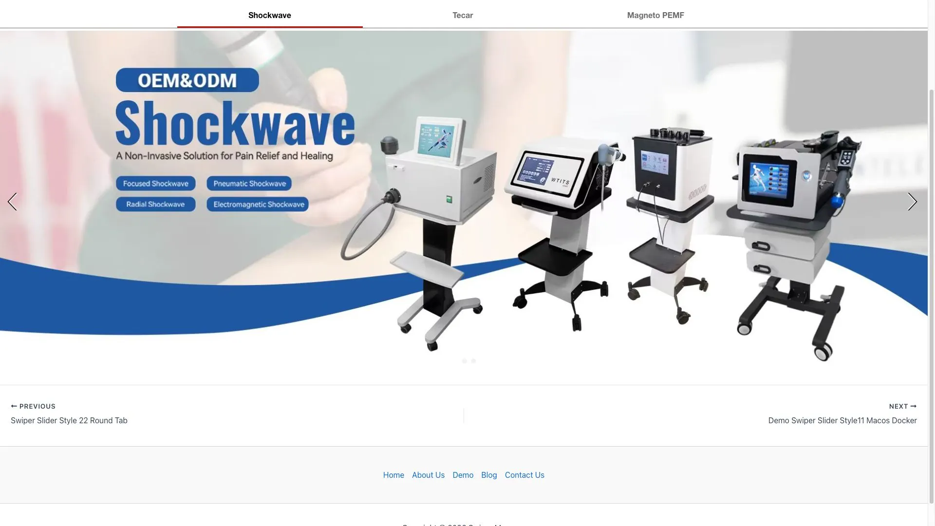 Swiper Slider Style 23 Tab Simply